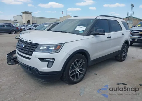 2018 Ford Explorer Sport from USA, damaged, VIN 1FM5K8GT4JGC85109